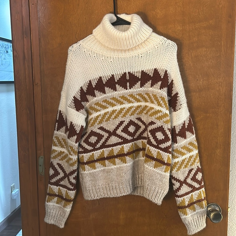 Anthropologie Elsamanda Turtleneck Sweater